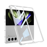 Galaxy Z Fold 5 Kılıf Zore Full Camlı Kıpta Kapak
