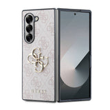 Galaxy Z Fold 6 Kılıf Guess Orjinal Lisanslı Leather Metal Logo Kapak