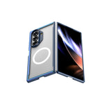 Galaxy Z Fold 7 Kılıf M-safe Şarj Özellikli Airbagli Raptic Shield Serisi Şeffaf Arka Yüzey Kapak