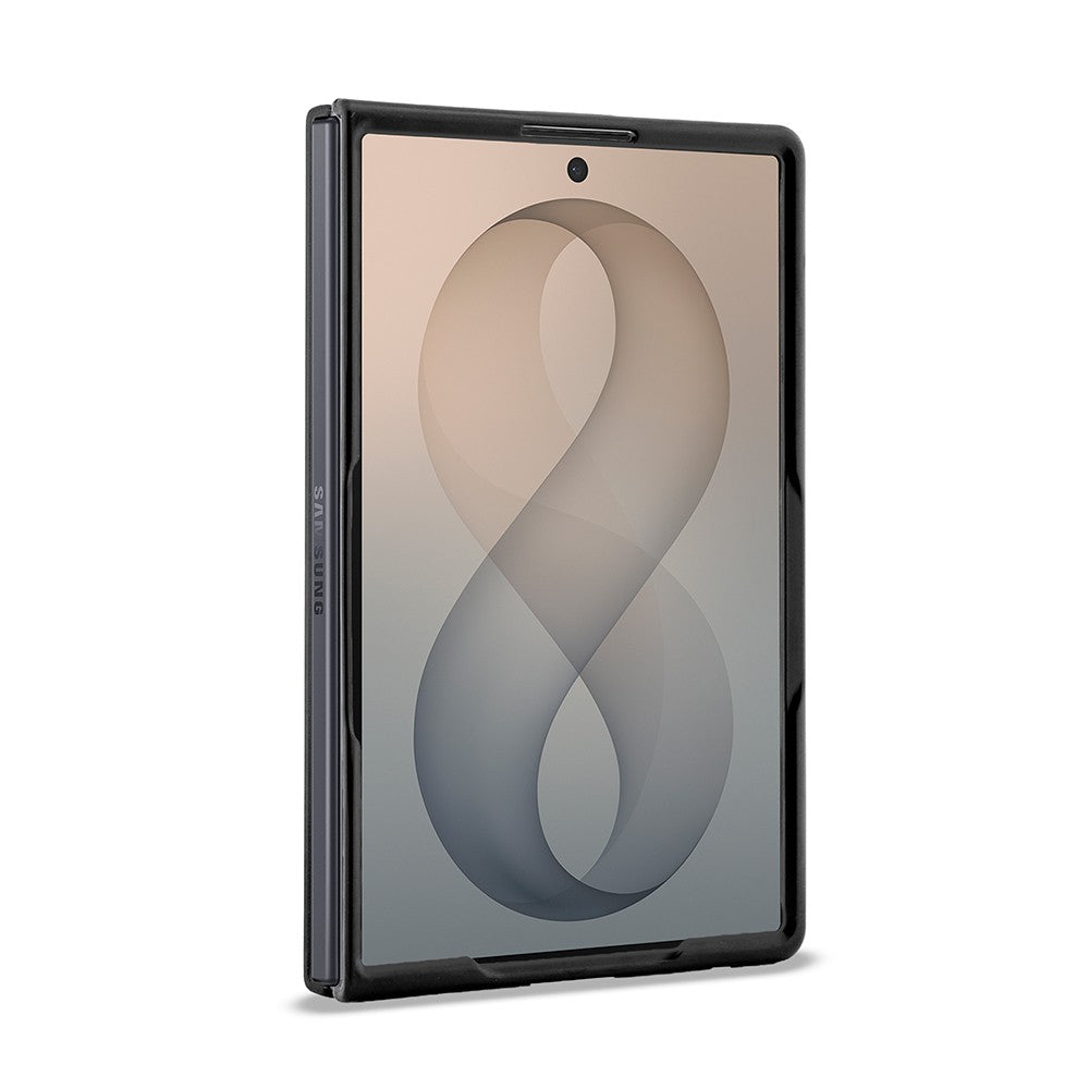 Galaxy Z Fold 8 Kılıf Guess Orjinal Lisanslı 4G Desenli Metal Büyük 4G ve Yazı Logolu Kapak