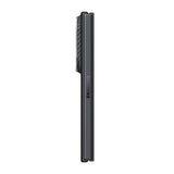 Galaxy Z Fold 8 Kılıf M-safe Şarj Özellikli 600D Aramid Karbon Fiber Pitaka Edge Serisi Black-Grey Twill Kapak