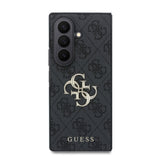 Galaxy Z Fold 8 Ultra Kılıf Guess Orjinal Lisanslı PU Deri 4G Desenli Yazı Logolu Kapak