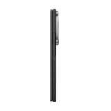 Galaxy Z Fold 8 Ultra Kılıf M-safe Şarj Özellikli 600D Aramid Karbon Fiber Pitaka Edge Serisi Black-Grey Twill Kapak