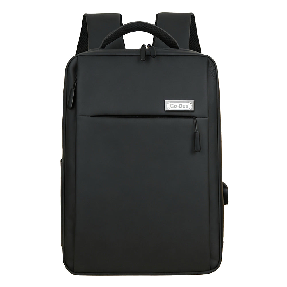 Go Des GD-6002 Nefes Alabilen Kumaş Şok Emici Omuz Askılı Laptop ve Notebook Sırt Çantası