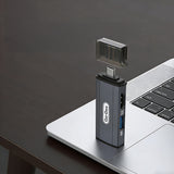 Go Des GD-CT085 Type-C Bağlantılı 4in1 HDTV Ses ve Video Adaptörü USB3.0/Hdmi/3.5mm/4K Ultra HD 60hz