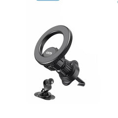 Go Des GD-HD318 M-safe Magnetik 360° Dönebilen 2in1 Havalandırma ve Düz Zemin Telefon Tutucu