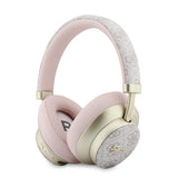 Guess Orjinal Lisanslı ENC PU 4G Desenli Metal Yazı Logolu Kulak Üstü Bluetooth Kulaklık v5.4
