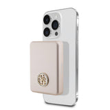 Guess Orjinal Lisanslı M-safe Şarj Özellikli Taşlı 4G Logolu Powerbank 5000mAh 15W