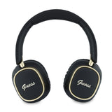 Guess Orjinal Lisanslı Metal Yazı Logolu Kulak Üstü Kulaklık ve Speaker Hoparlör 2in1 Set
