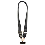 Guess Orjinal Lisanslı Taşlı 4G Metal Logolu Çapraz Vücut Telefon Askı Kayışı 150cm