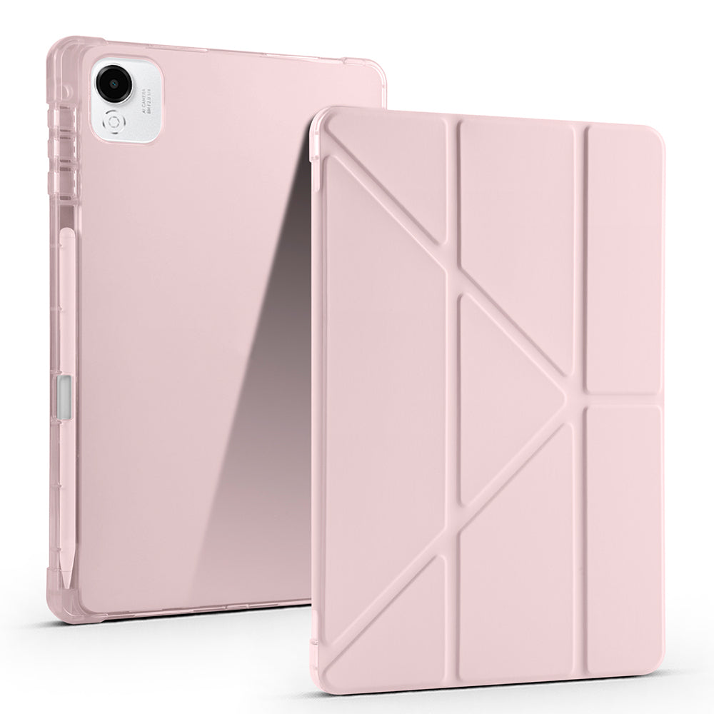 Honor Pad X9A Kılıf Zore Tri Folding Kalem Bölmeli Standlı Kılıf