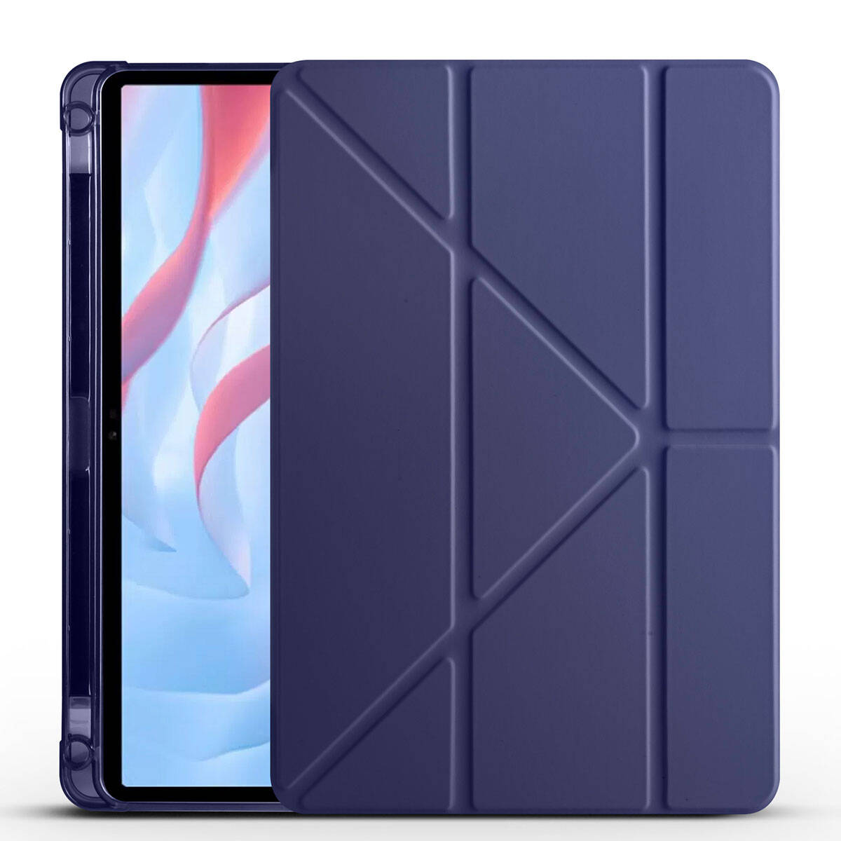 Huawei Honor Pad X9 11.5' Kılıf Zore Tri Folding Kalem Bölmeli Standlı Kılıf