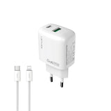 Lenyes LCH93-TC-L Type-C to Lightning GaN Teknolojili PD ve USB Hızlı Şarj Özellikli Şarj Seti 30W