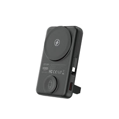 Lenyes PW1003D 22.5W Dijital LED Ekranlı Akıllı Saat Kablosuz Şarj Özellikli Standlı Wireless Powerbank 15W 10000mAh