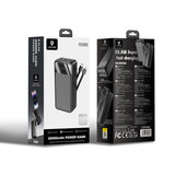 Lenyes PX380D Dijital LED Ekranlı Type-C ve Lightning Kablolu Powerbank 22.5W 30.000mAh