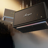 Lenyes S877 Serisi RGB Işıklı Taşınabilir Su Geçirmez Çift Mikrofonlu TWS Bluetooth Hoparlör Speaker v5.3 200W