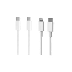 Micflip A01 2’li Type-C to Type-C PD & Type-C to Lightning MFI Sertifikalı Data ve Şarj Kablosu 2M