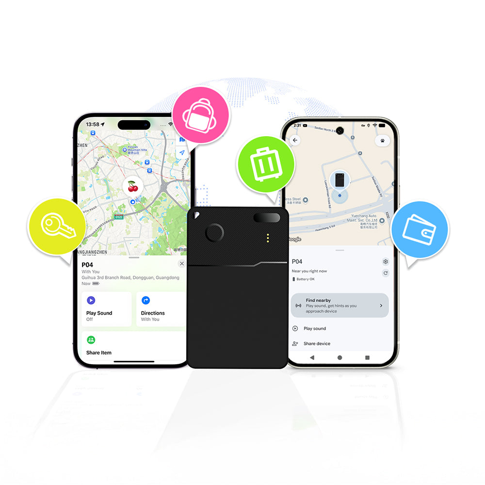 Micflip P28 Suya Dayanıklı iOS ve Android Cihazlar için Wireless Şarj Özellikli Akıllı Kart