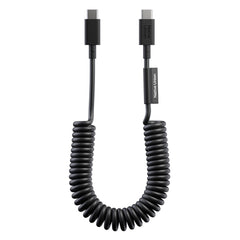Native Union POP Serisi Type-C to Type-C Spiralli Şarj Kablosu 60W 1.2M