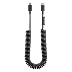 Native Union POP Serisi Type-C to Type-C Spiralli Şarj Kablosu 60W 2.4M