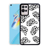 Oppo A54 4G Kılıf Zore M-Fit Desenli Kapak