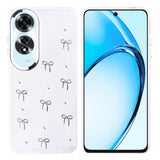 Oppo A60 Kılıf Airbag Tasarımlı Simli Şeffaf Zore Kutup Kapak