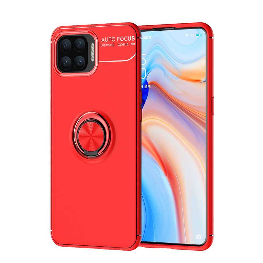 Oppo Reno 4 Lite Kılıf Zore Ravel Silikon Kapak