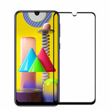 Galaxy M31 Zore Kenarları Kırılmaya Dayanıklı Cam Ekran Koruyucu