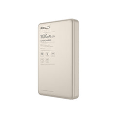 Recci RPB-W36 Ultra İnce PD 20W Hızlı Şarj Özellikli Wireless Powerbank 15W 10000mAh