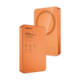 Recci RPB-W36 Ultra İnce PD 20W Hızlı Şarj Özellikli Wireless Powerbank 15W 10000mAh