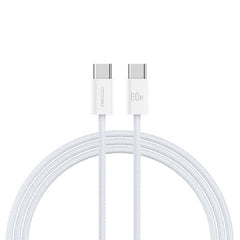 Recci RS15CC Nature Serisi 60W Hızlı Şarj Özellikli Type-C To Type-C PD Kablo 2M