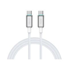 Recci RS42CC Lamp Display Serisi Type-C to Type-C PD 240W Hızlı Şarj Özellikli Data ve Şarj Kablosu 1.5M