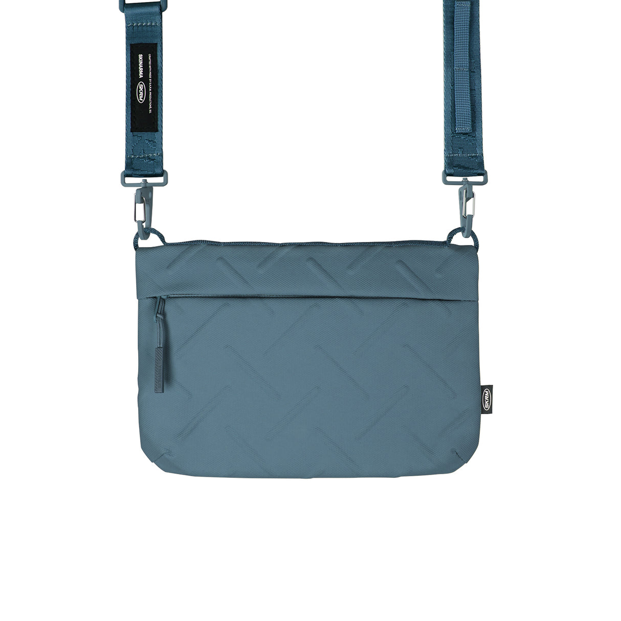 Skinarma Satchel Juno Desenli Naylon Scout Bilek Askı Kayışlı Aksesuar Çantası