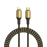 Wiwu Golden Series GD-103 Lightning To PD Data Kablo 3M