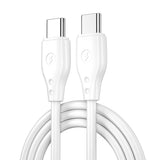 Wiwu Pioneer Wİ-C002 Ultra Esnek 67W Hızlı Şarj Özellikli Type-C To Type-C PD Kablo 1M