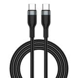 Wiwu Wi-C033 Concise Serisi 3in1 Type-C to Type-C Combo Kablo Seti