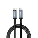 Wiwu Wi-C058 Titanlink Serisi Type-C to Type-C Hızlı Şarj Özellikli Data ve Şarj Kablosu 240W 1.5M