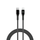Wiwu Wi-C076 Drualink Serisi Type-C to Lightning PD Hızlı Şarj Kablosu 27W 1M
