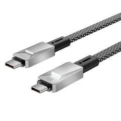 Wiwu Wi-C078 Cyberlink Serisi Type-C to Type-C PD Hızlı Şarj Özellikli Data ve Şarj Kablosu 100W 1M