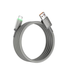 Wiwu Wi-C082 Maglink Serisi LED Göstergeli USB-A to Type-C Hızlı Şarj Özellikli Data ve Şarj Kablosu 60W 1M