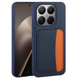Xiaomi 15T Kılıf Kartlıklı Zore X-Kart Silikon Kapak