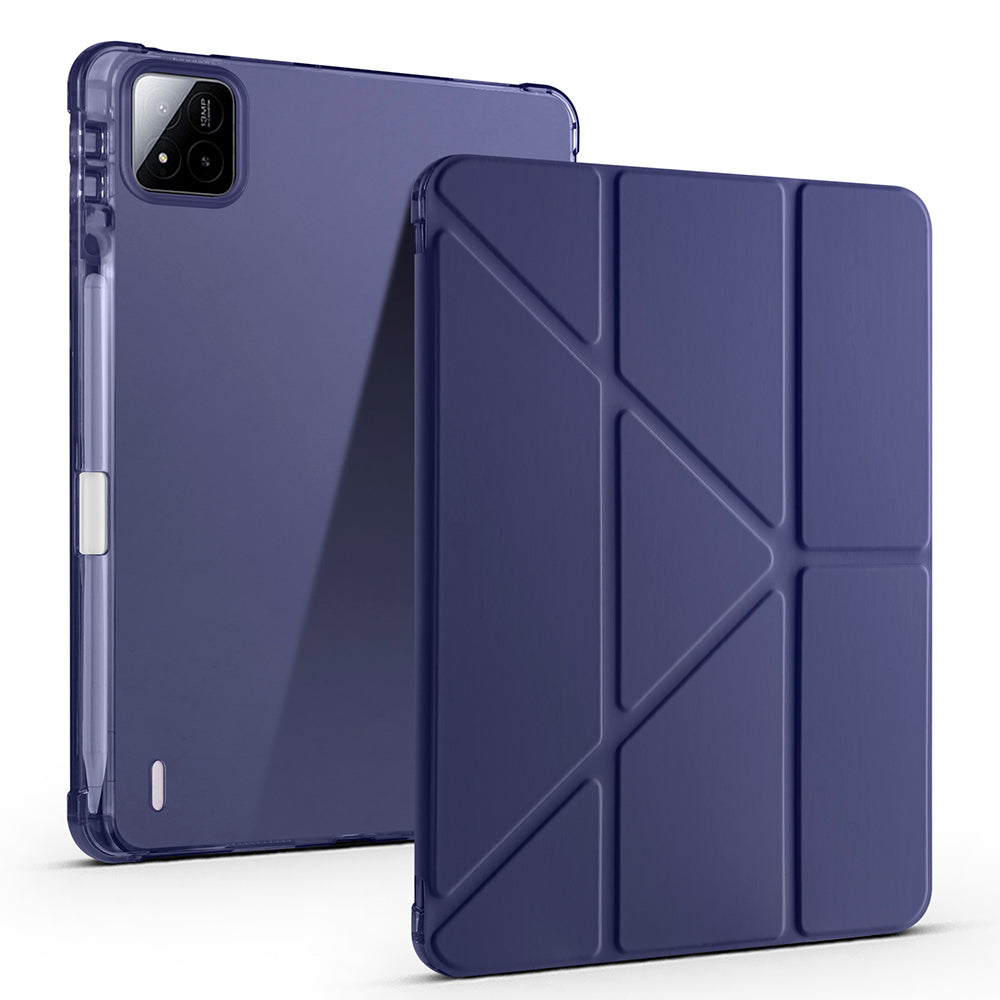 Xiaomi Pad 7 Kılıf Zore Tri Folding Kalem Bölmeli Standlı Kılıf