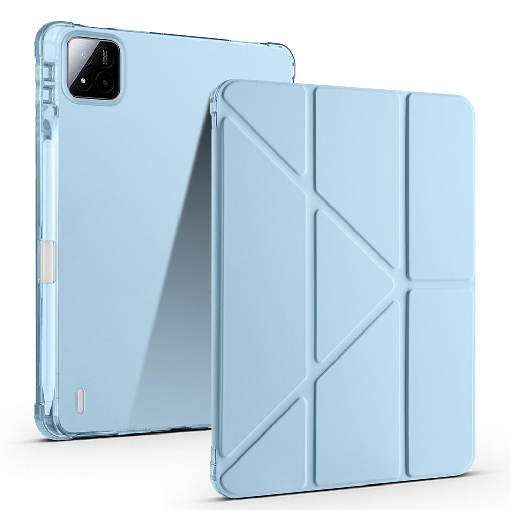 Xiaomi Pad 7 Kılıf Zore Tri Folding Kalem Bölmeli Standlı Kılıf