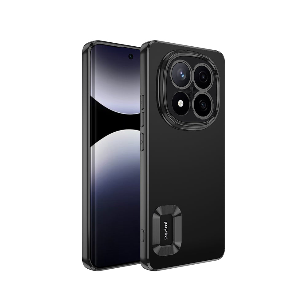 Xiaomi Poco X7 Kılıf Kamera Korumalı Logo Gösteren Zore Omega Kapak