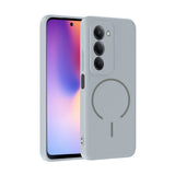 Xiaomi Redmi 15 Kılıf M-safe Şarj Özellikli Zore Meta Kapak