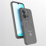 Xiaomi Redmi 15C Kılıf M-safe Şarj Özellikli Standlı Zore Samara Kapak