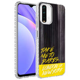 Xiaomi Redmi Note 10 Kılıf Airbag Kenarlı Renkli Desenli Silikon Zore Elegans Kapak
