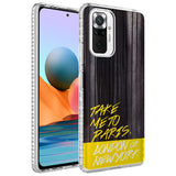 Xiaomi Redmi Note 10 Pro Kılıf Airbag Kenarlı Renkli Desenli Silikon Zore Elegans Kapak