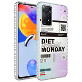 Xiaomi Redmi Note 11S Global Kılıf Airbag Kenarlı Renkli Desenli Silikon Zore Elegans Kapak