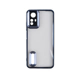 Xiaomi Redmi Note 12S Kılıf Kamera Korumalı Logo Gösteren Zore Omega Kapak